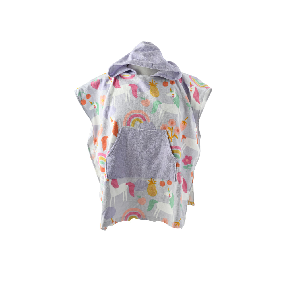 Kids Hooded Towel  - UNICORN DREAMS